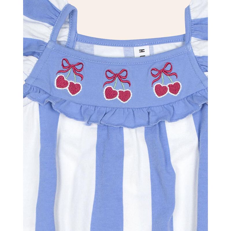 Huxbaby Seaside Cherry Stripe Playsuit image number 2